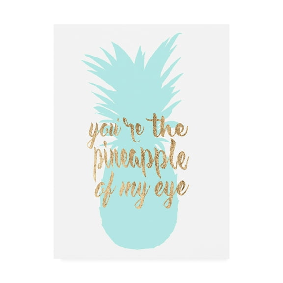 Trademark Fine Art 'Pineapple Life Ii' Canvas Art by Studio W