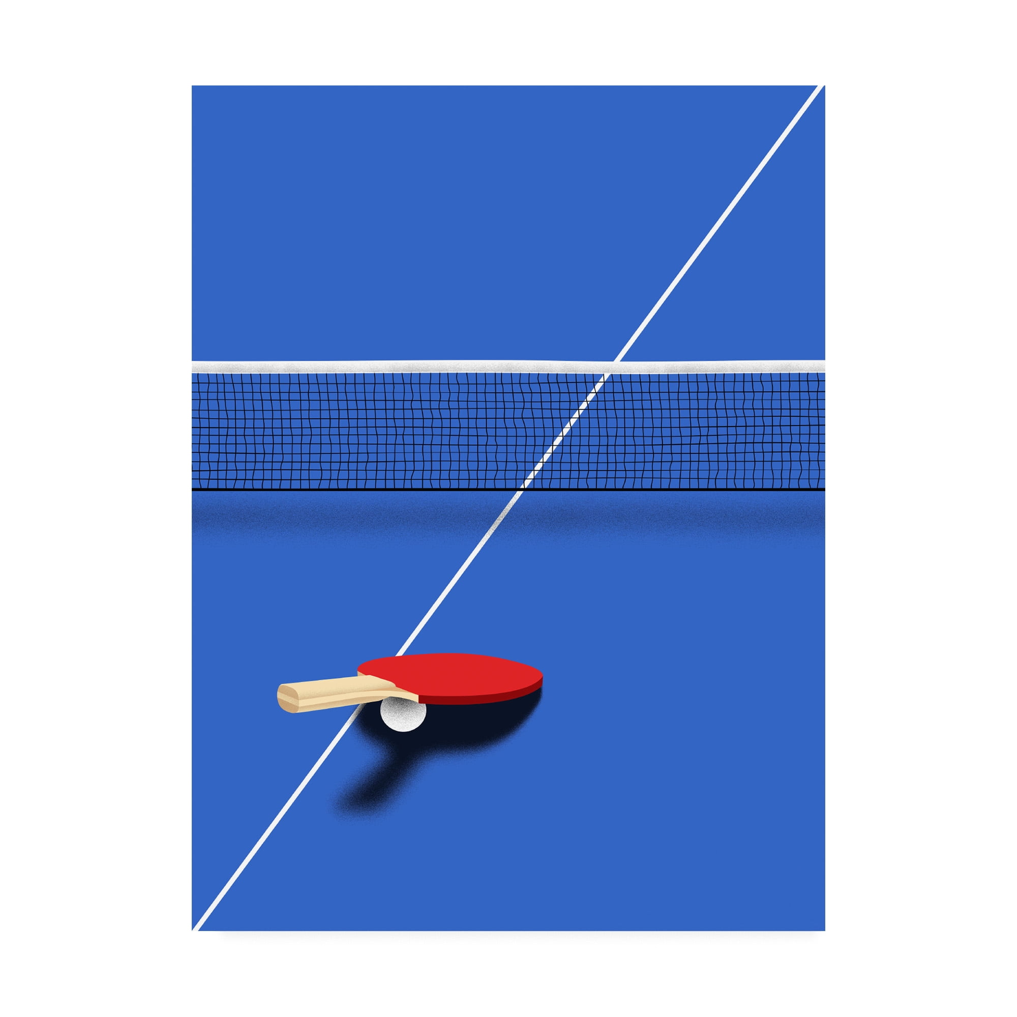 Trademark Fine Art 'Pingpong' Canvas Art by Robert Farka