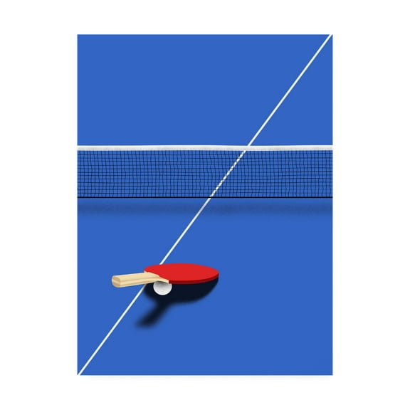 Trademark Fine Art 'Pingpong' Canvas Art by Robert Farka