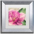 thumbnail image 1 of Trademark Fine Art "Pink Magnolia II" Canvas Art by Color Bakery White Matte, Silver Frame, 1 of 4