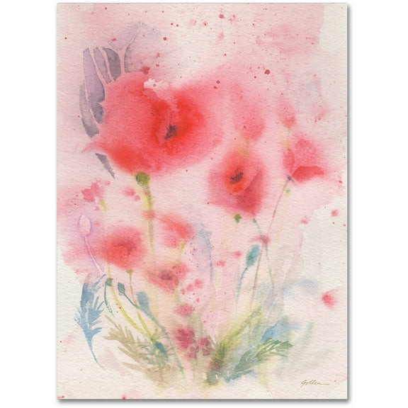Trademark Fine Art 'Pink Reverie' Canvas Art by Sheila Golden