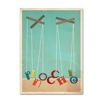 Trademark Fine Art 'Pinocchio' 14" x 19" Canvas Art (MR0020-C1419GG)