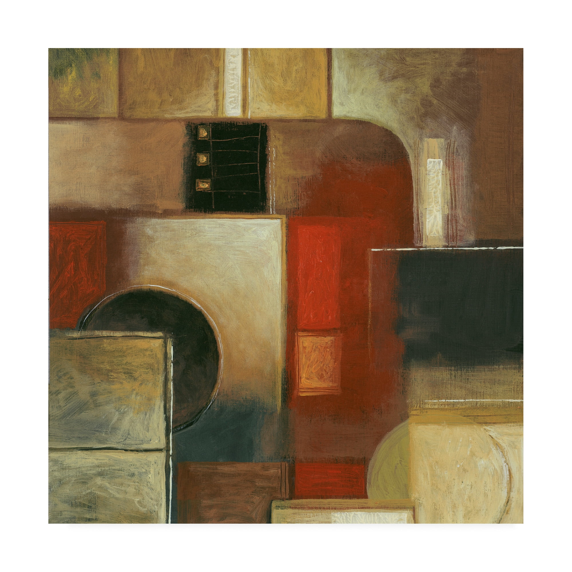 Trademark Fine Art 'Pipe Abstract ' Canvas Art by Pablo Esteban