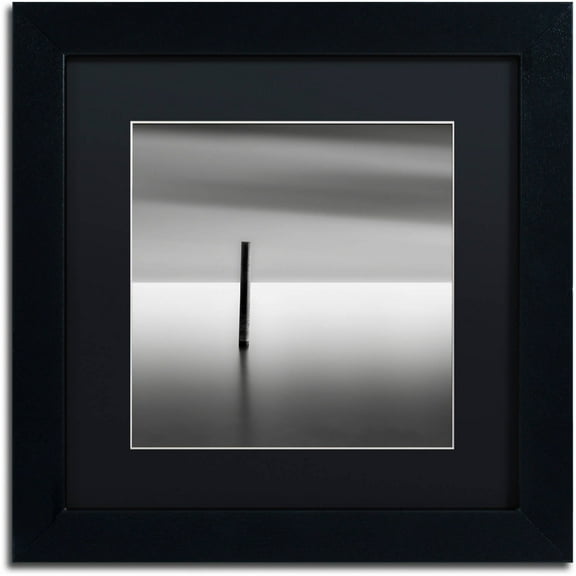 Trademark Fine Art "Pipe Dream" Canvas Art by Dave MacVicar, Black Matte, Black Frame