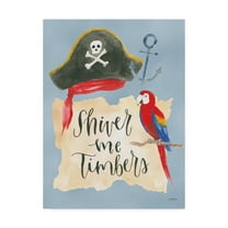 Trademark Fine Art 'Pirates III' Canvas Art by Jenaya Jackson