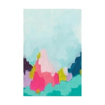 Trademark Fine Art 'Pixel Borealis I' Canvas Art by June Erica Vess