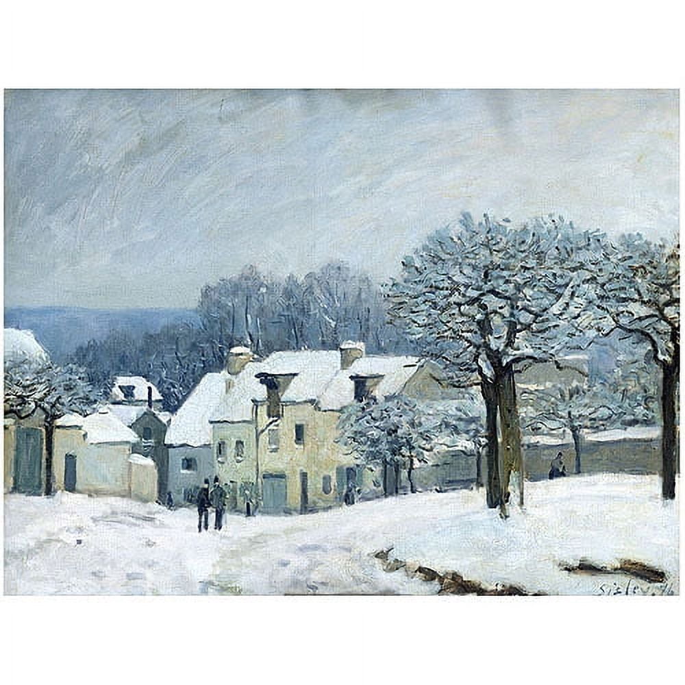 Trademark Fine Art "Place du Chenil SNw 1876" Canvas Art by Alfred Sisley