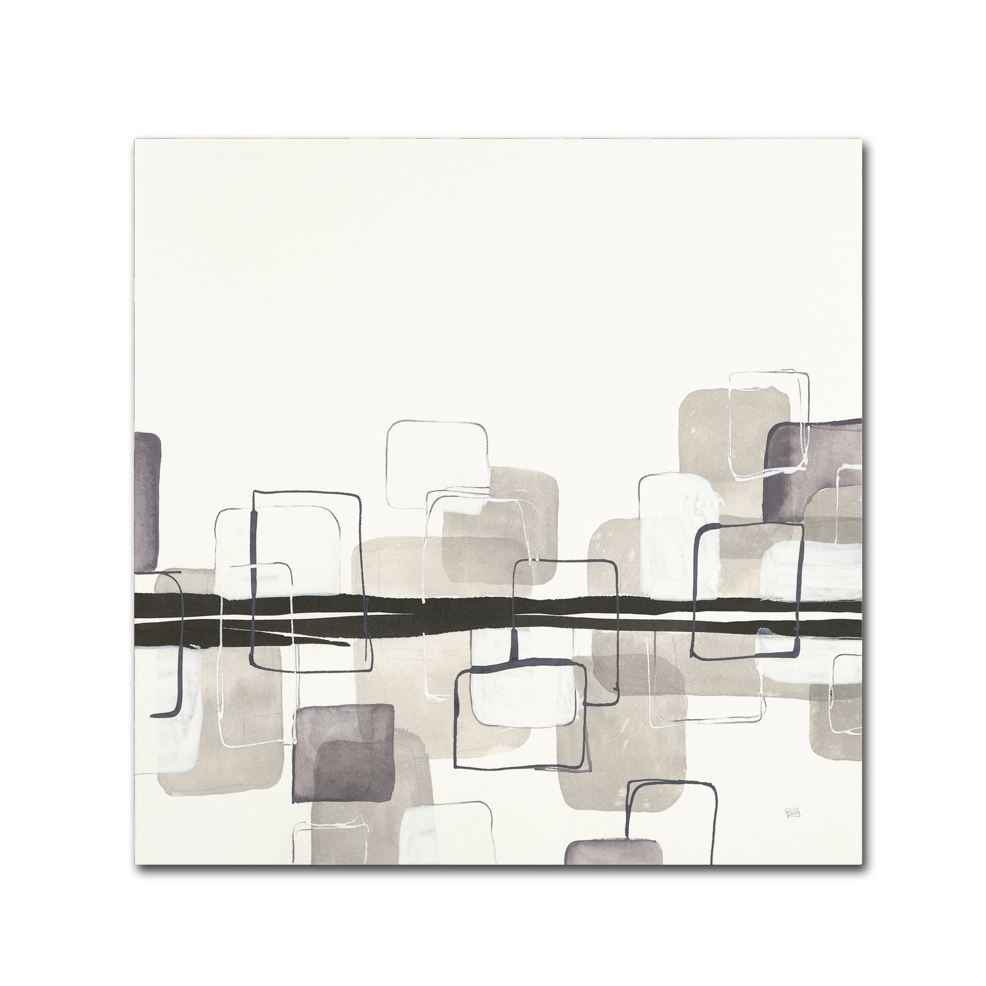 Trademark Fine Art 'Placid Boxes II' Canvas Art by Chris Paschke