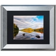 thumbnail image 1 of Trademark Fine Art "Placidity" Canvas Art by Michael Blanchette Photography Black Matte, Silver Frame, 1 of 1
