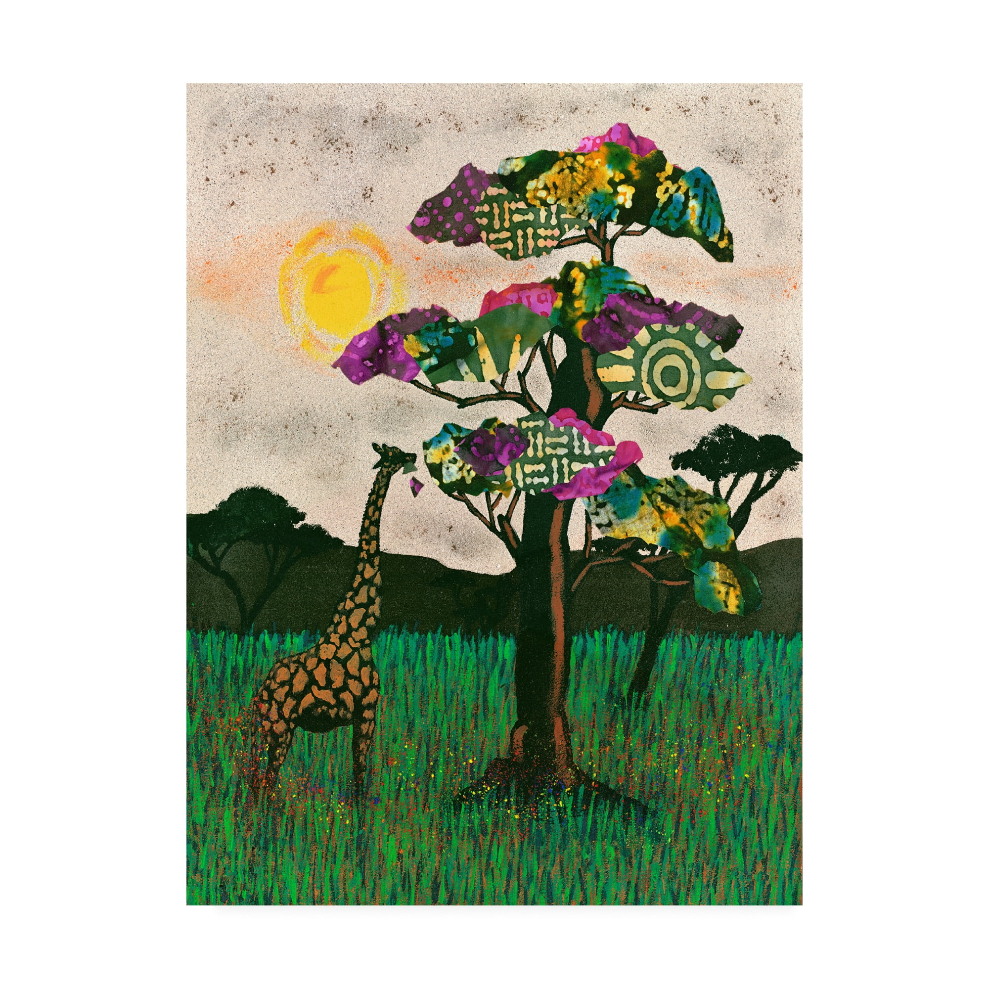 Trademark Fine Art 'Planes of Africa II' Canvas Art by Alonzo Saunders