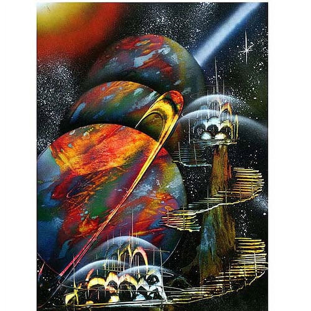 Trademark Fine Art "Planet Alignment" Canvas Art by Conrad, 18x24