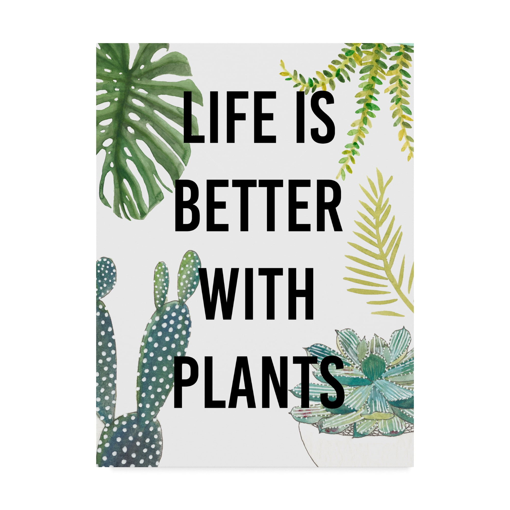 Trademark Fine Art 'Plant Love III' Canvas Art by Studio W