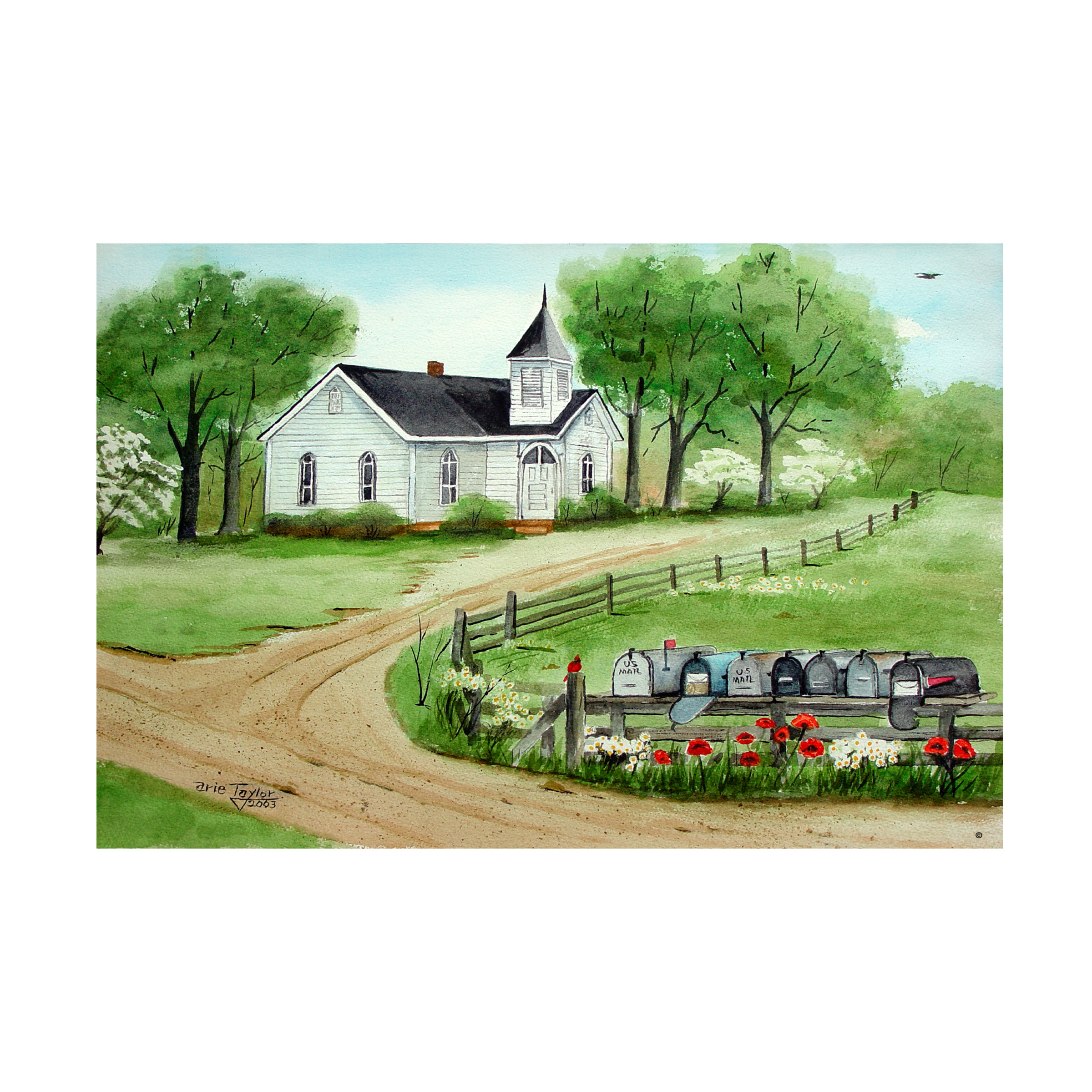 Trademark Fine Art 'Plateau Methodist 2' Canvas Art by Arie Reinhardt Taylor