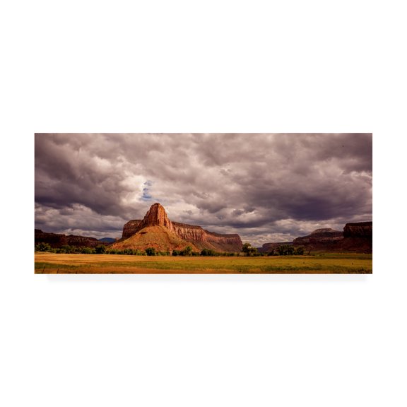 Trademark Fine Art 'Plateaus' Canvas Art by Dan Ballard