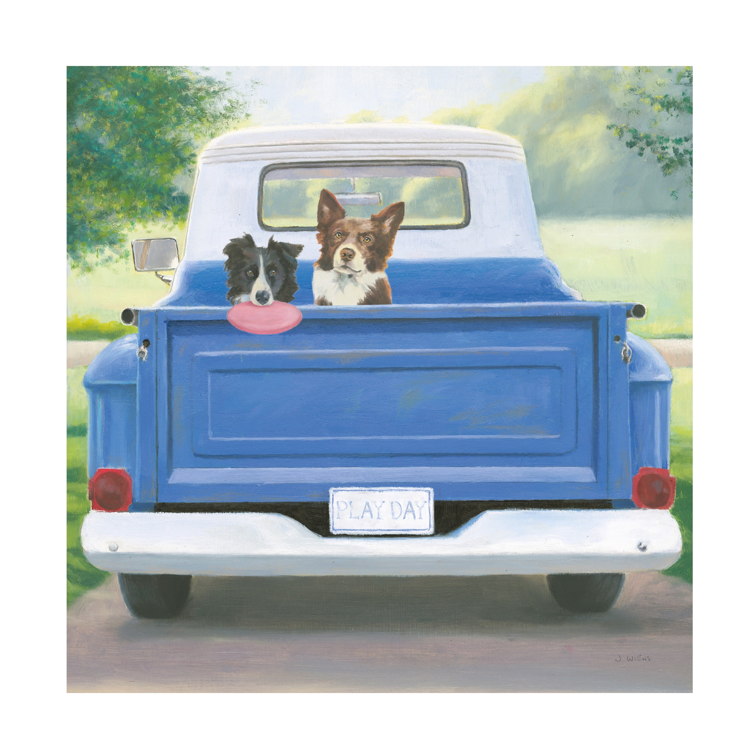 Trademark Fine Art 'Play Day' Canvas Art by James Wiens