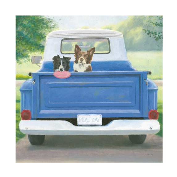 James Wiens 'Play Day' Canvas Art