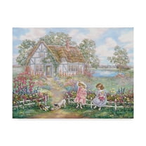 Trademark Fine Art 'Play Time' Canvas Art by Lee Dubin