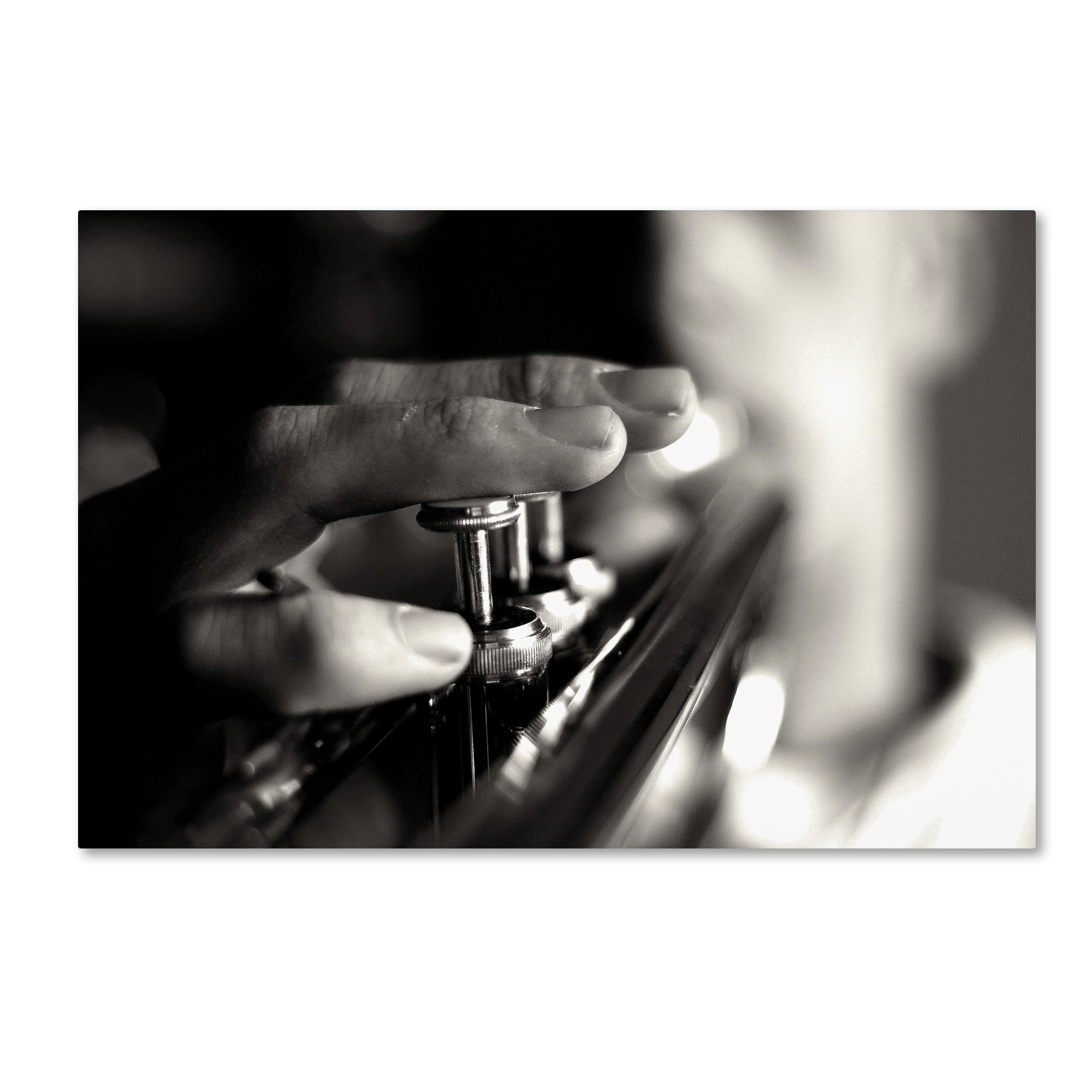 Trademark Fine Art 'Player' Canvas Art by Mark Kling