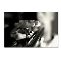 Trademark Fine Art 'Player' Canvas Art by Mark Kling