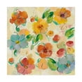 thumbnail image 1 of Trademark Fine Art 'Playful Floral Trio III' Canvas Art by Silvia Vassileva, 1 of 4