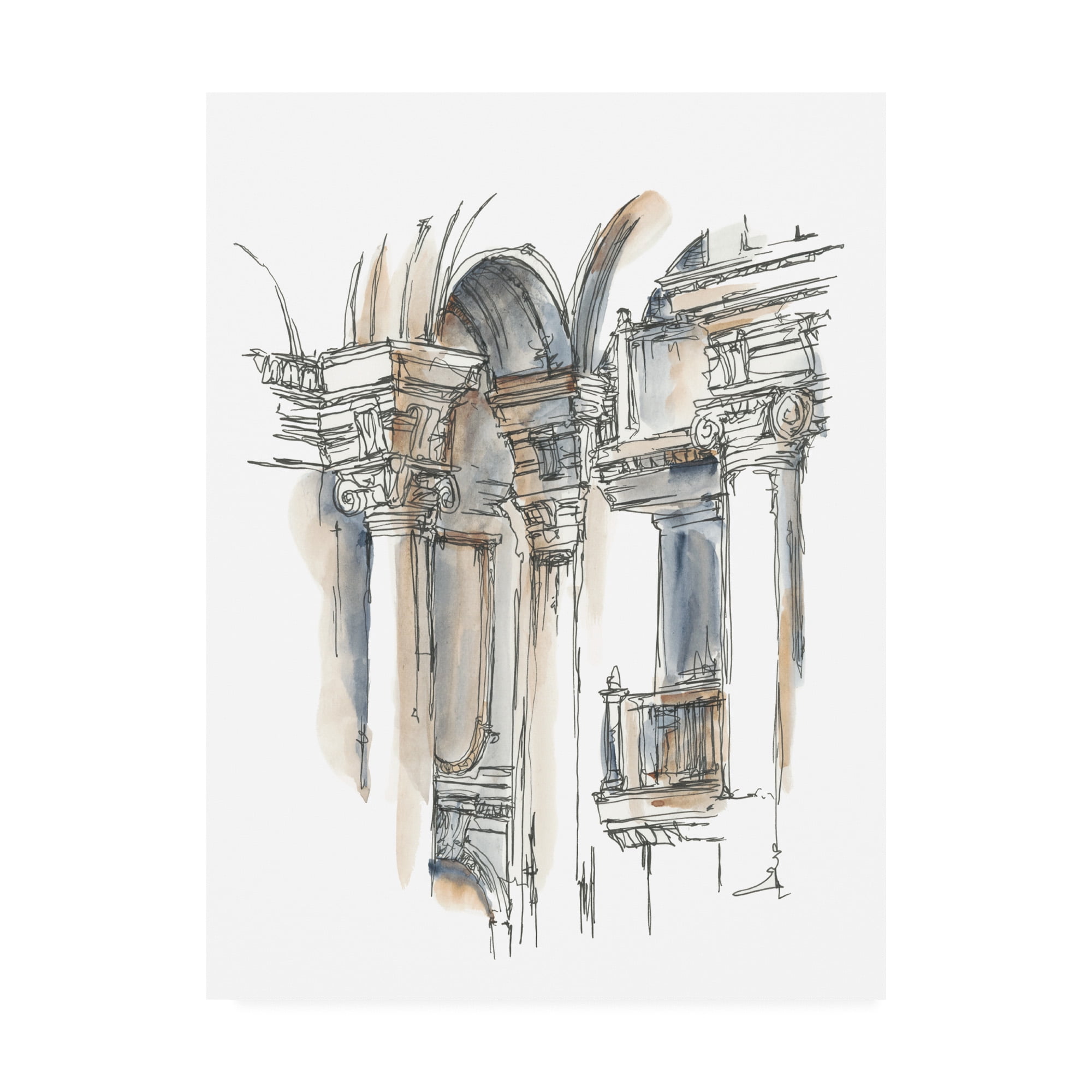 Trademark Fine Art 'Plein Air Interior Study III' Canvas Art by Ethan Harper