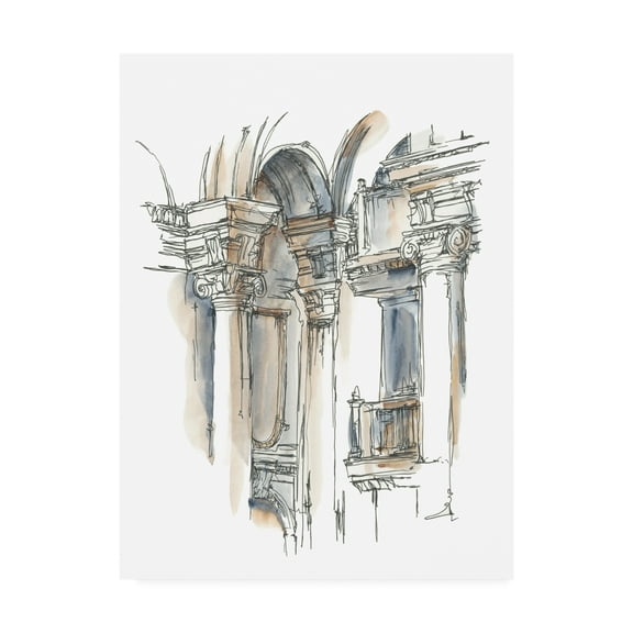 Trademark Fine Art 'Plein Air Interior Study III' Canvas Art by Ethan Harper