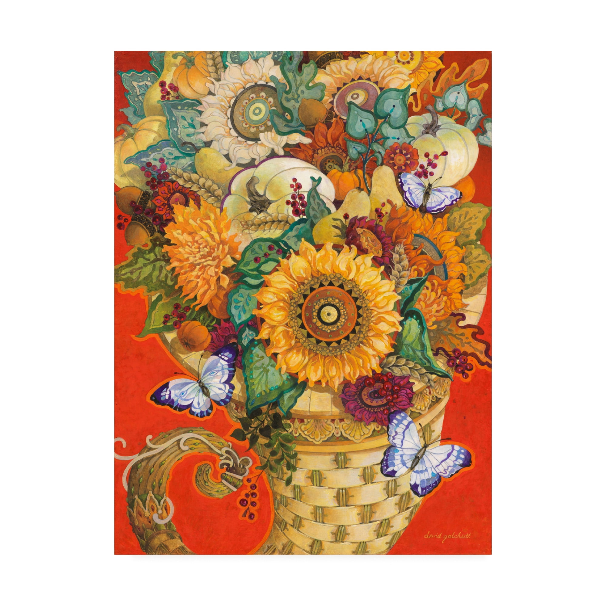 Trademark Fine Art 'Plenty' Canvas Art by David Galchutt