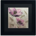 thumbnail image 1 of Trademark Fine Art "Plum Floral II" Canvas Art by Emily Adams, Black Matte, Black Frame, 1 of 5