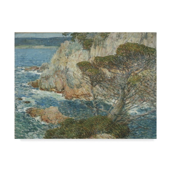 Trademark Fine Art 'Point Lobos Carmel' Canvas Art by Childe Frederick Hassam