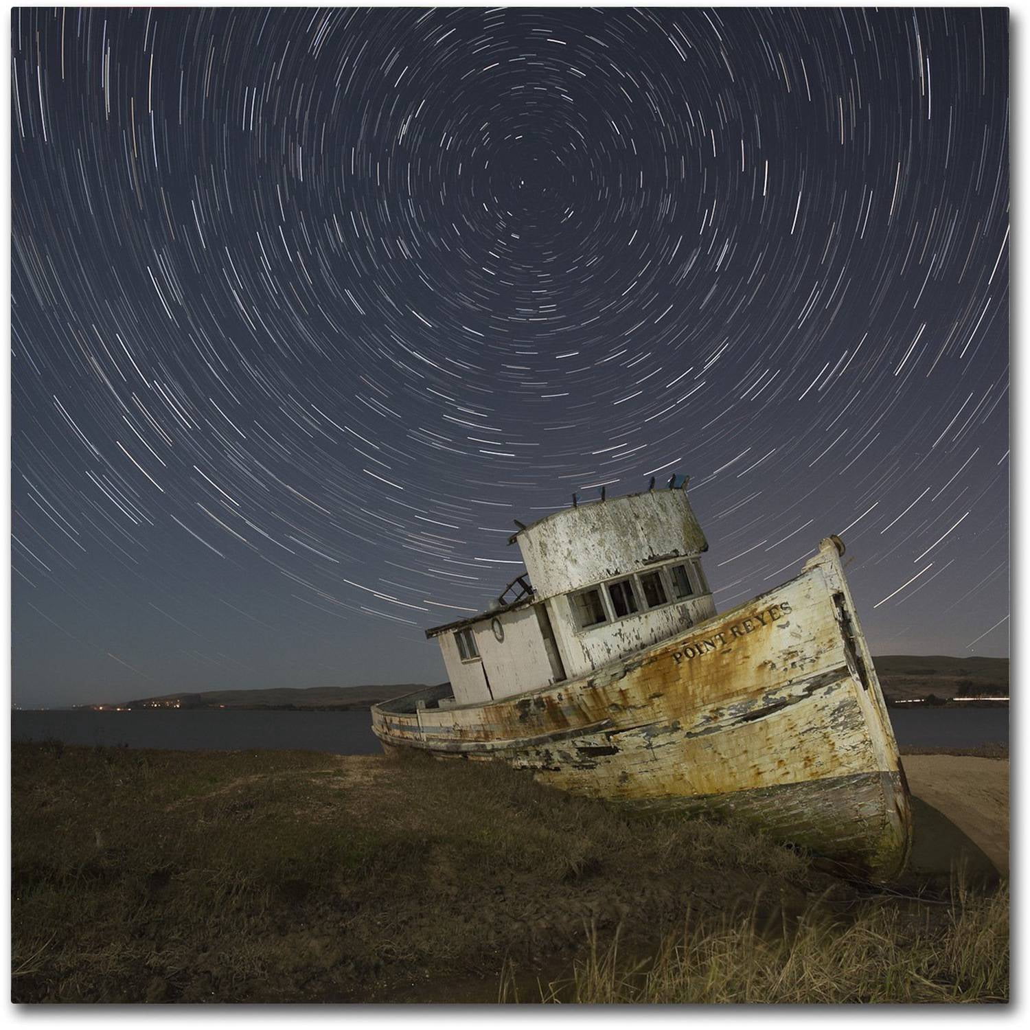 Trademark Fine Art "Point Reyes I" Canvas Art by Moises Levy