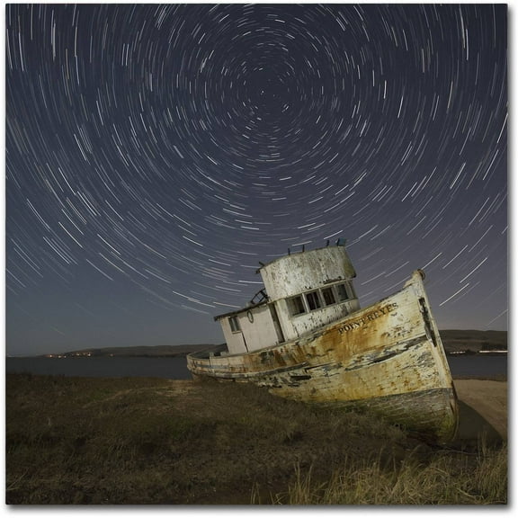 Trademark Fine Art "Point Reyes I" Canvas Art by Moises Levy