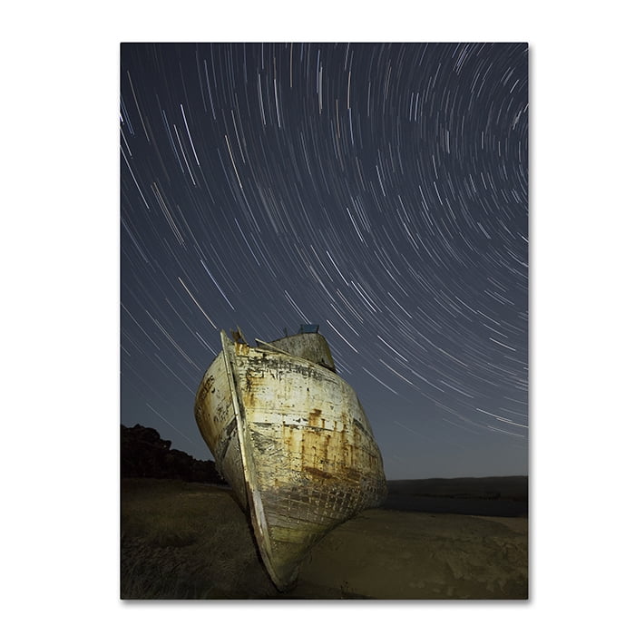 Trademark Fine Art "Point Reyes II" Canvas Art by Moises Levy