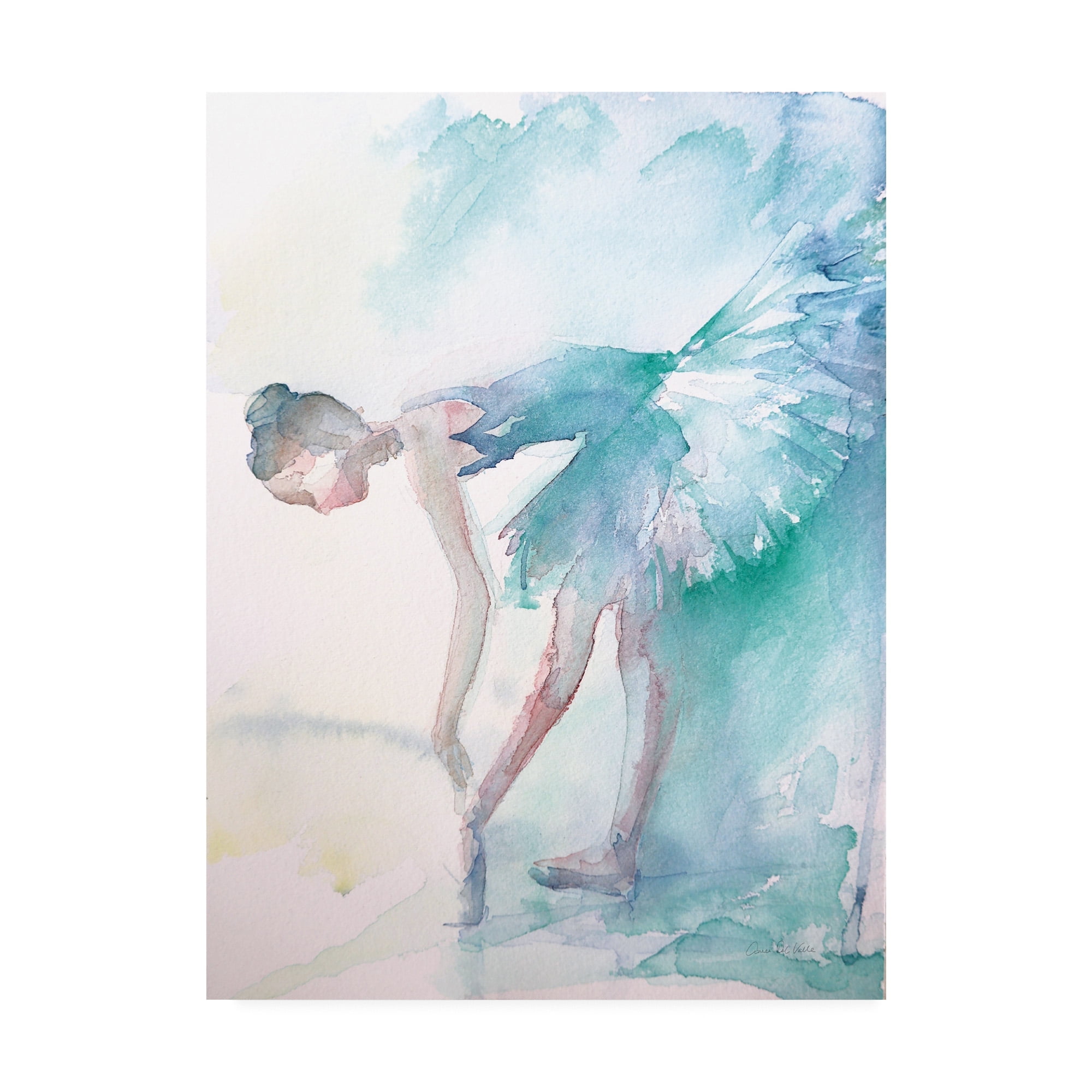 Trademark Fine Art 'Pointe Shoes' Canvas Art by Aimee Del Valle