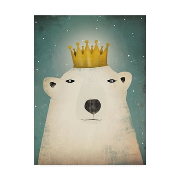 Trademark Fine Art 'Polar King' Canvas Art by Ryan Fowler