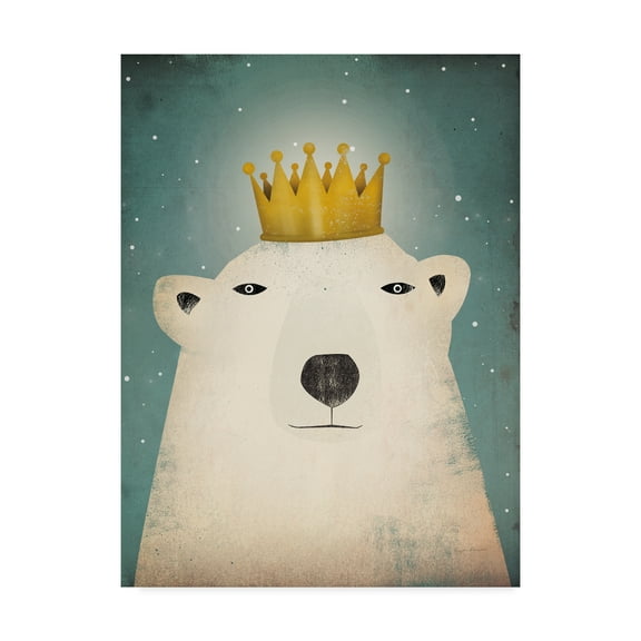 Trademark Fine Art 'Polar King' Canvas Art by Ryan Fowler