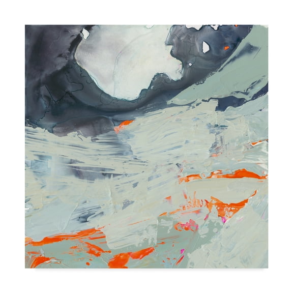 Trademark Fine Art 'Polyphonic Sea II' Canvas Art by Victoria Borges