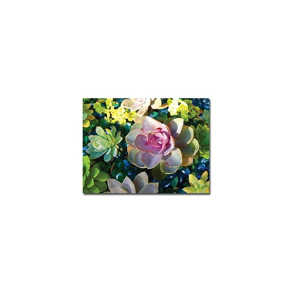 Trademark Fine Art "Pond" Canvas Wall Art by Amy Vangsvard