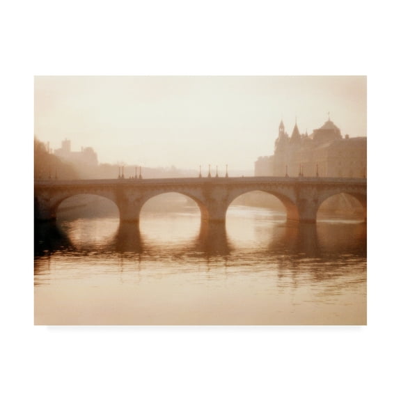 Trademark Fine Art 'Pont Neuf, Paris' Canvas Art by Alan Klu