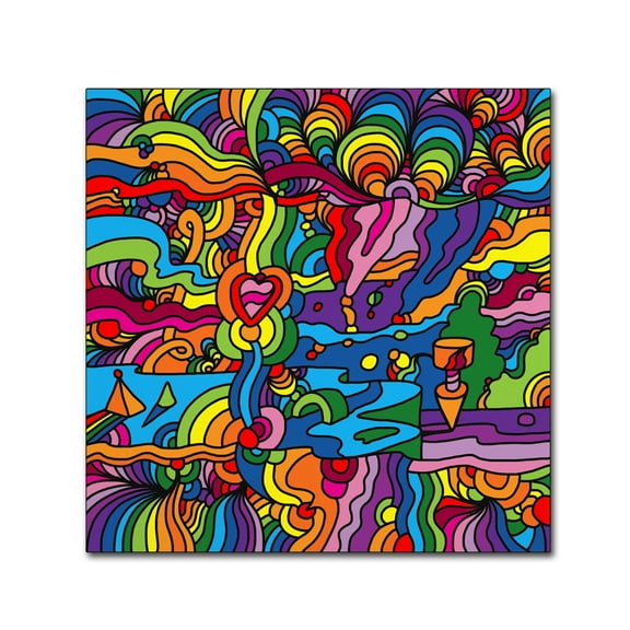 Trademark Fine Art 'Pop Art Mambo 216B' Canvas Art by Howie Green