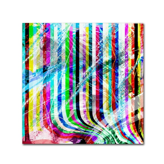 Trademark Fine Art 'Pop Curtain' Canvas Art by ALI Chris