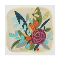 Trademark Fine Art 'Pop Posy II' Canvas Art by June Erica Vess