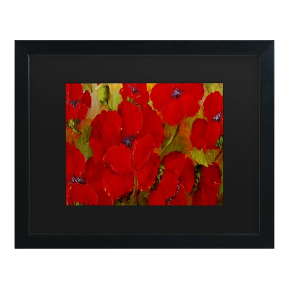 Trademark Fine Art 'Poppies' Canvas Art by Anonymous