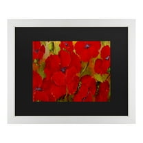 Trademark Fine Art 'Poppies' Canvas Art by Anonymous