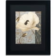 thumbnail image 1 of Trademark Fine Art "Poppy Brocade II" Canvas Art by Color Bakery Black Matte, Black Frame, 1 of 1