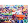 thumbnail image 1 of Trademark Fine Art "Poppycock" Canvas Art by Josh Byer, 1 of 3