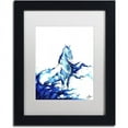thumbnail image 1 of Trademark Fine Art 'Poseidon' Canvas Art by Marc Allante, White Matte, Black Frame, 1 of 4
