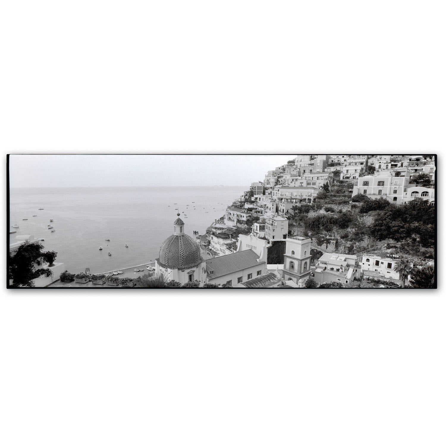Trademark Fine Art Alan Blaustein Positano I Canvas Wall Art - 8x24