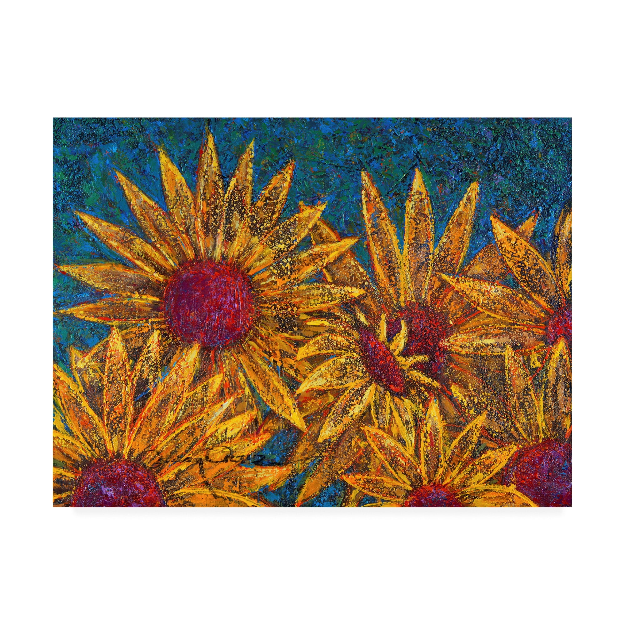 Trademark Fine Art 'Positivity' Canvas Art by Oscar Ortiz