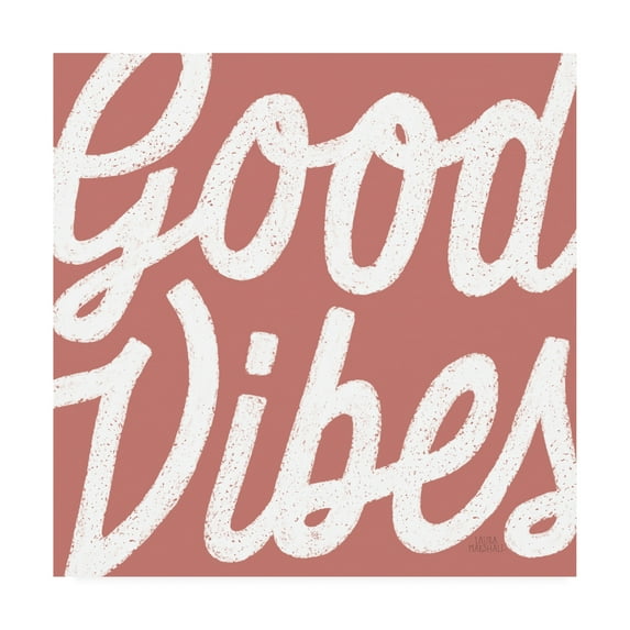 Trademark Fine Art 'Positivity I' Canvas Art by Laura Marshall