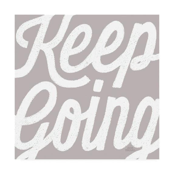 Trademark Fine Art 'Positivity IV' Canvas Art by Laura Marshall